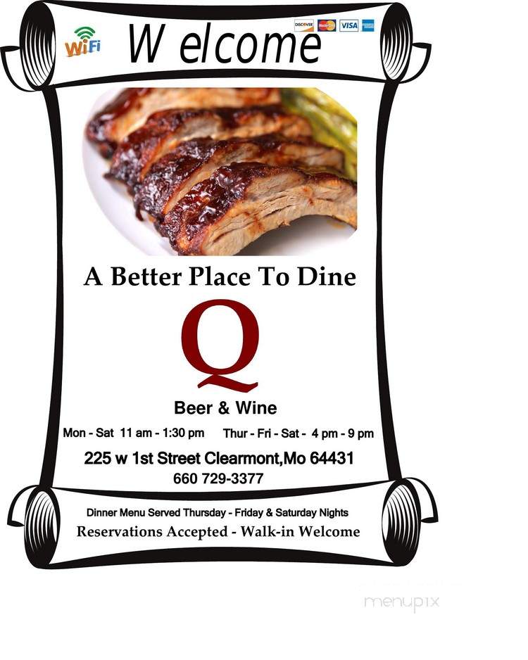 The Q Restaurant - Clearmont, MO