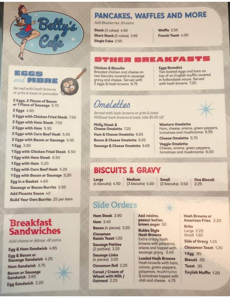 Betty's Cafe - Hastings, NE