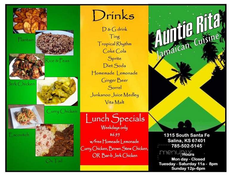 Auntie Rita's Jamaican Cuisine - Salina, KS