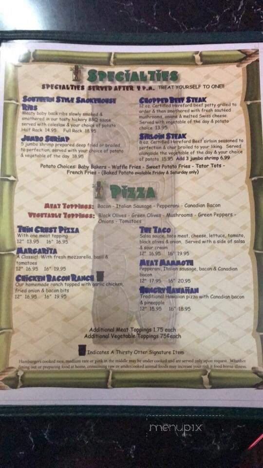 Thirsty Otter Tavern - Balsam Lake, WI