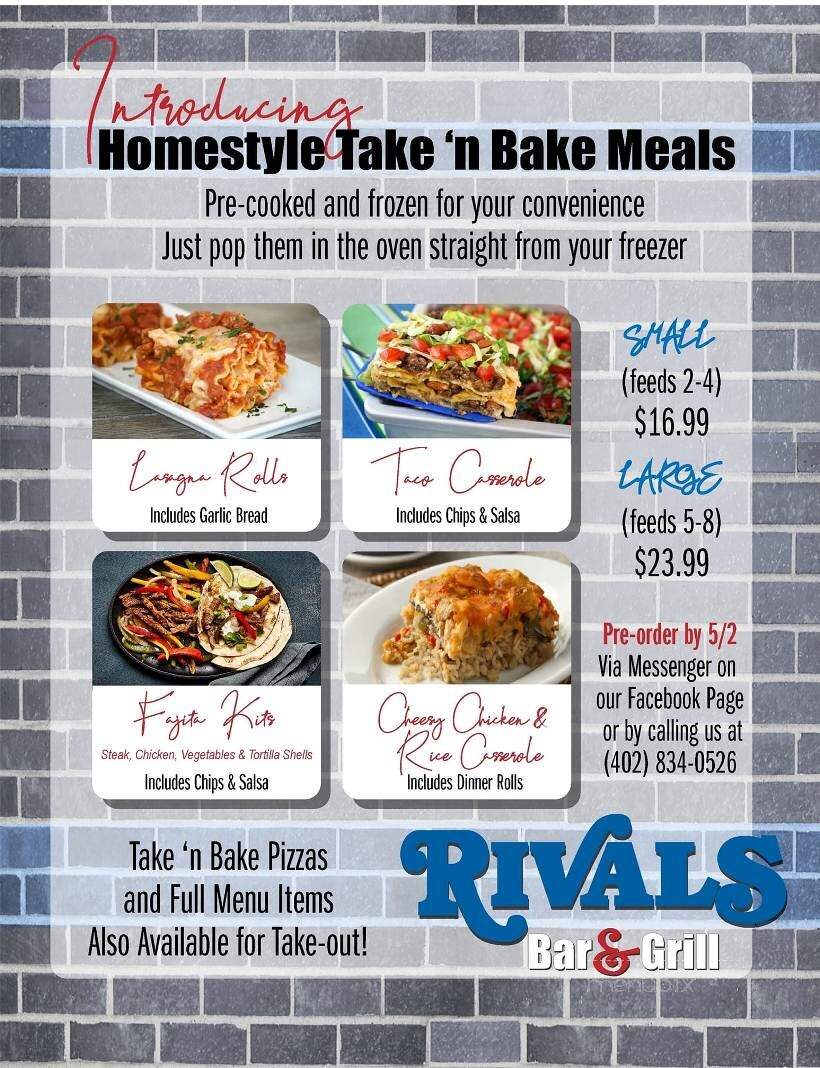 Rivals Bar & Grill - Hastings, NE