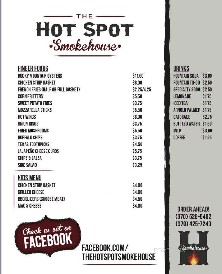 Hot Spot Smokehouse - Sterling, CO