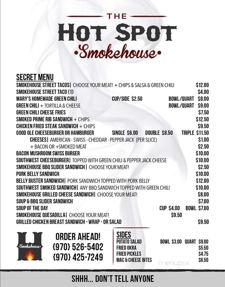 Hot Spot Smokehouse - Sterling, CO