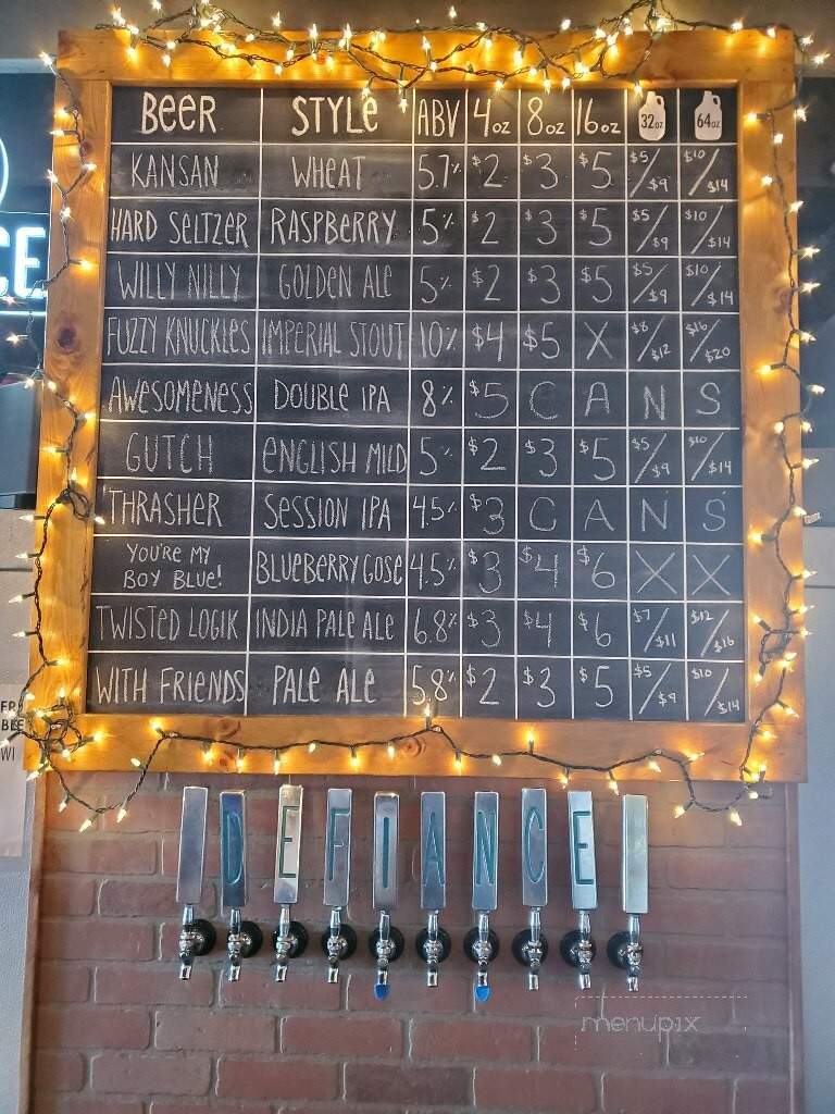 Defiance Brewing Co Taproom - Hays, KS