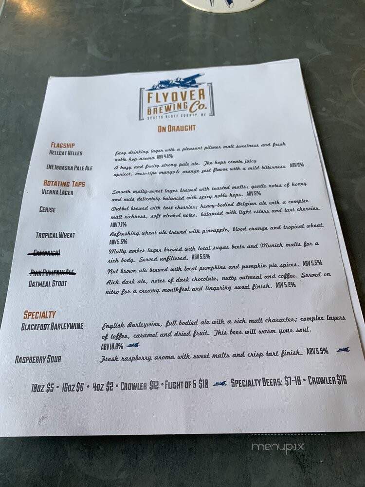 Flyover Brewing Company - Scottsbluff, NE