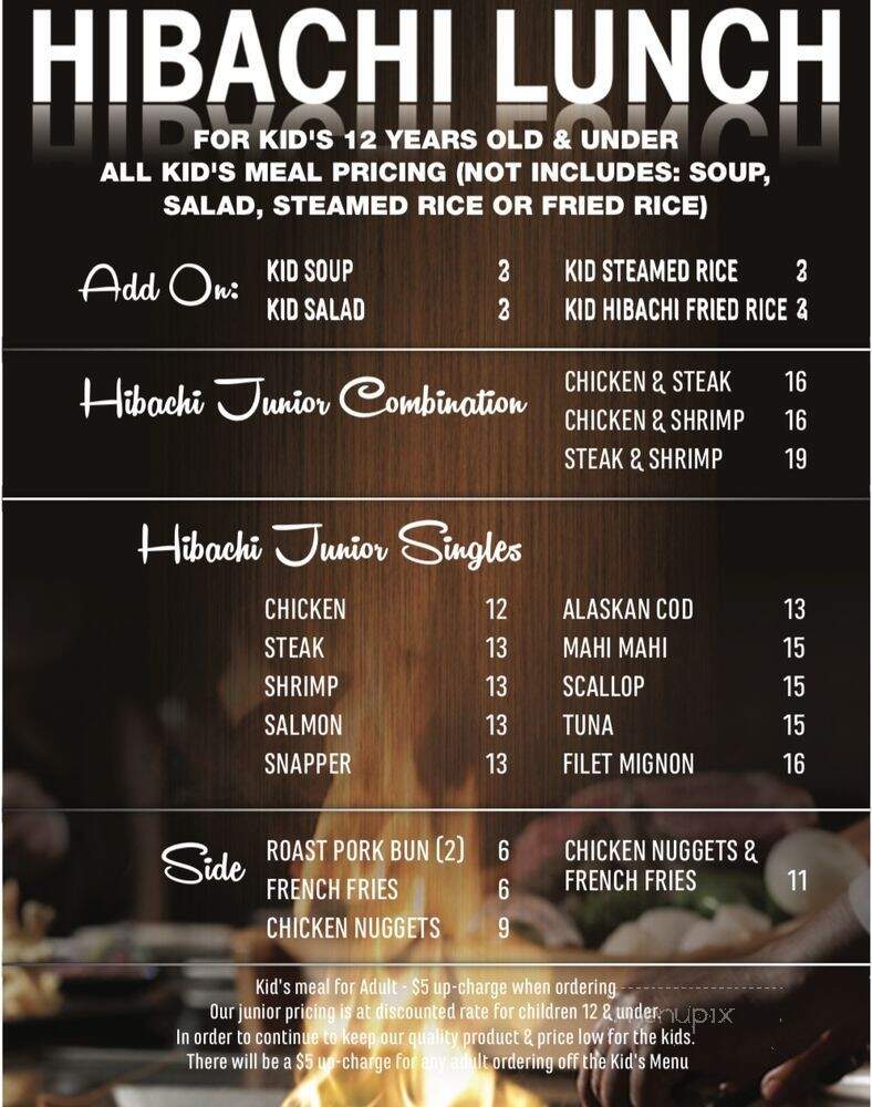 Hibachi Teppanyaki and Sushi - Burleson, TX