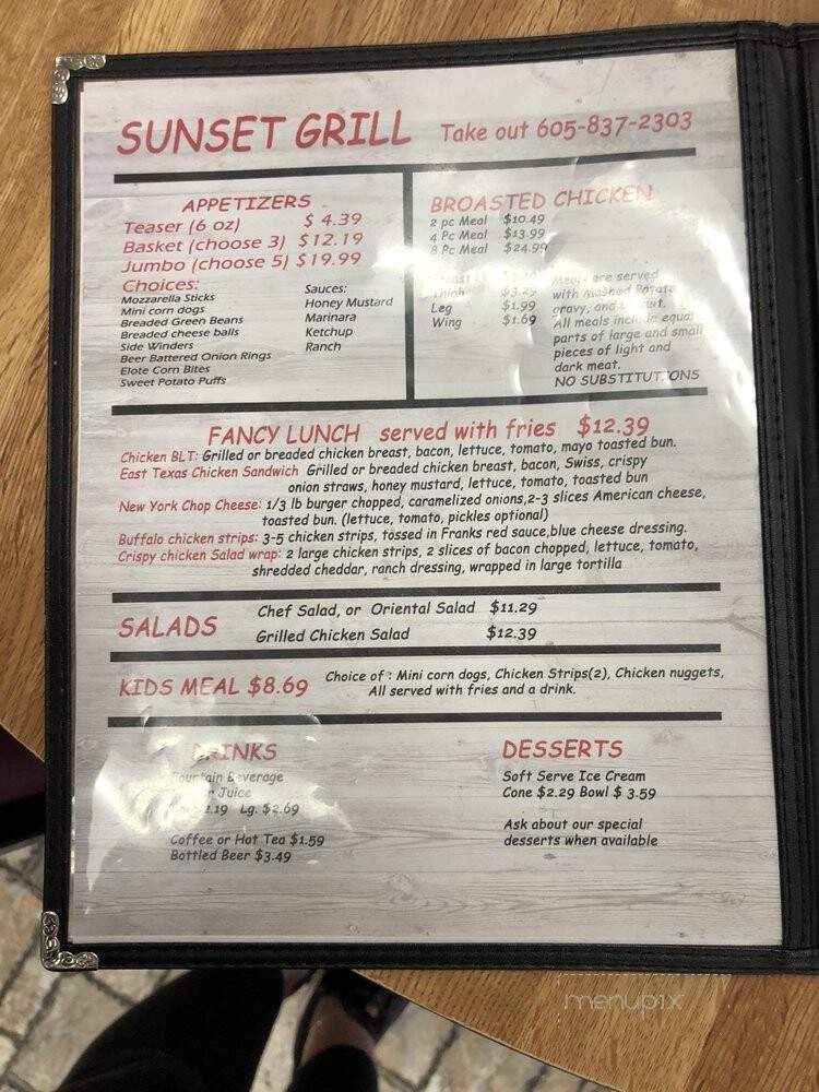 Sunset Grill - Kadoka, SD