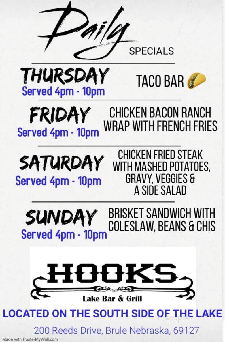 Hooks Lake Bar & Grill - Brule, NE