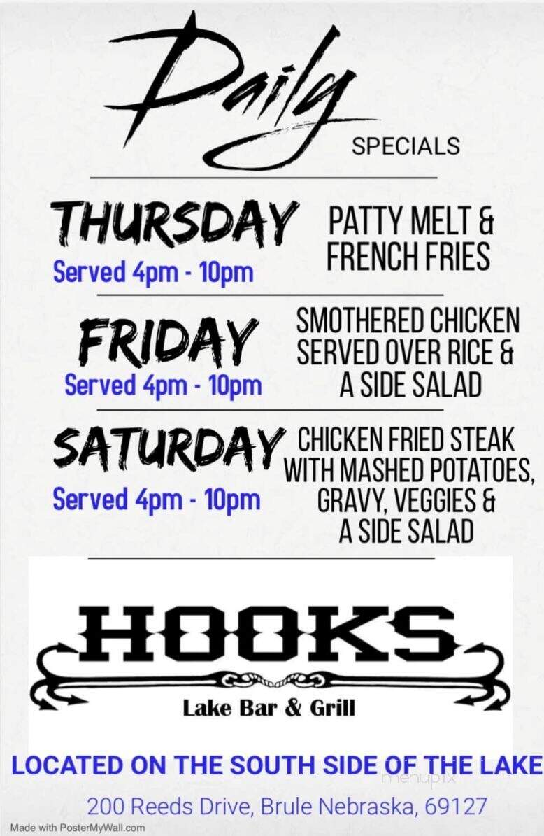 Hooks Lake Bar & Grill - Brule, NE