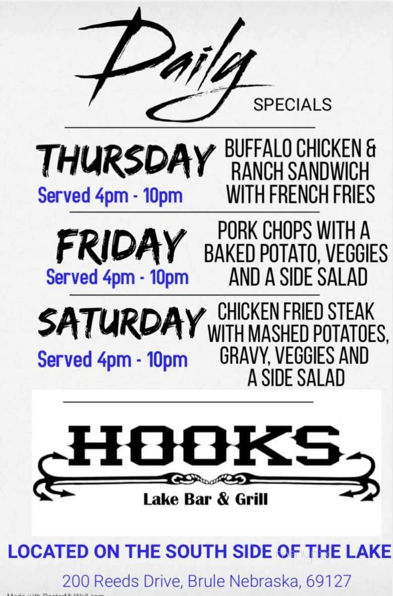 Hooks Lake Bar & Grill - Brule, NE