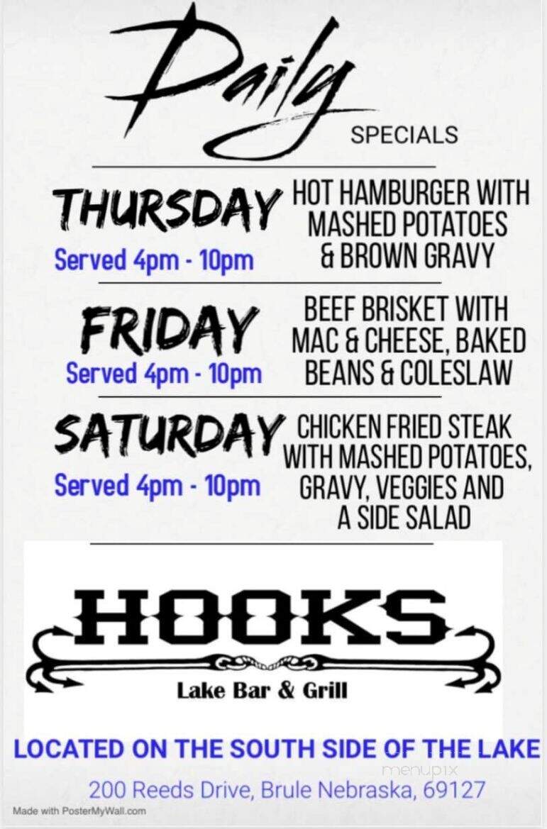 Hooks Lake Bar & Grill - Brule, NE