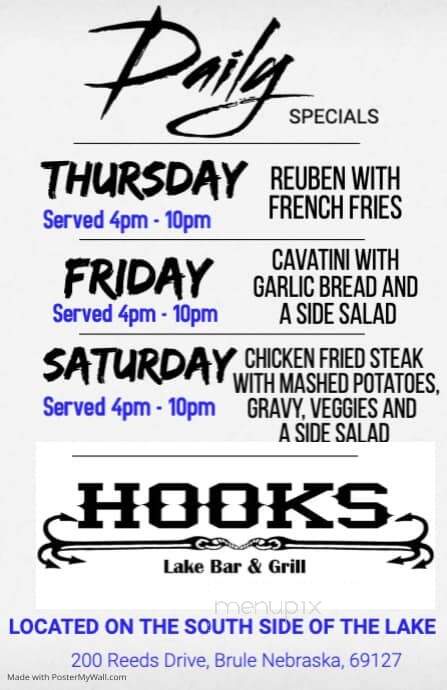 Hooks Lake Bar & Grill - Brule, NE