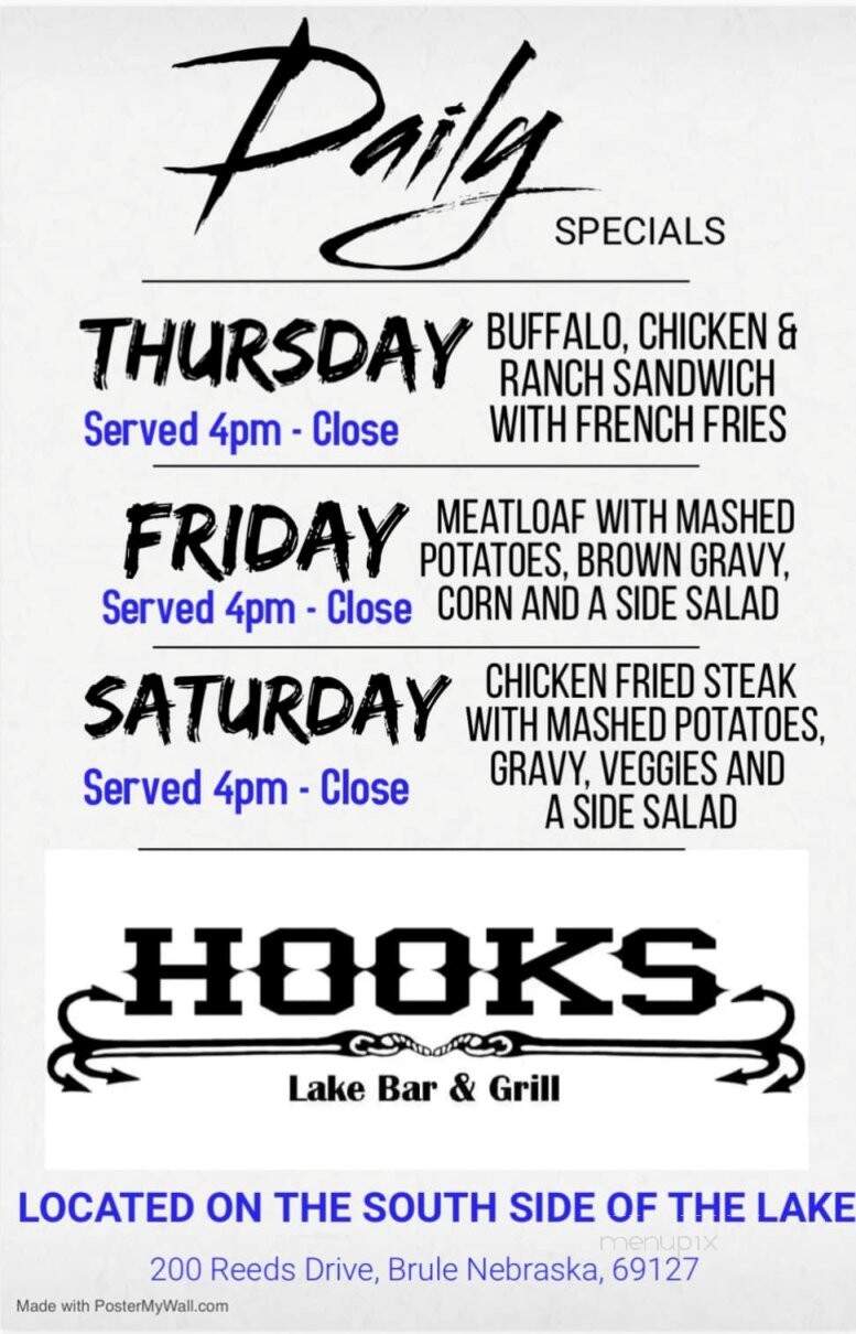 Hooks Lake Bar & Grill - Brule, NE