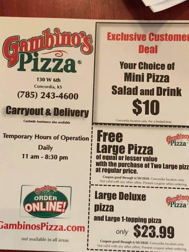 Gambino's - Concordia, KS